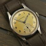 Longines Vintage 50's SS vintage Longines military Sei Tacche 6242 4 Tropical Dial Cal.23Z RARE (1952) - Onbekend wijzerplaat 32mm Staal (1/8)