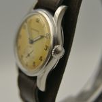 Longines Vintage 50's SS vintage Longines military Sei Tacche 6242 4 Tropical Dial Cal.23Z RARE (1952) - Onbekend wijzerplaat 32mm Staal (3/8)