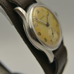 Longines Vintage 50's SS vintage Longines military Sei Tacche 6242 4 Tropical Dial Cal.23Z RARE - (4/8)