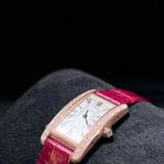 Cartier Tank Américaine WJTA0059 (2025) - Silver dial 19 mm Rose Gold case (2/3)