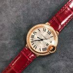 Cartier Ballon Bleu 40mm WJBB0056 (2024) - Zilver wijzerplaat 40mm Roségoud (1/1)