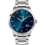 Glashütte Original Senator Excellence 1-36-03-04-02-71 (2023) - Blauw wijzerplaat 42mm Staal (1/1)