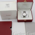 Cartier Pasha Seatimer W31080M7 (Unknown (random serial)) - Silver dial 40 mm Steel case (2/8)