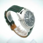 IWC Pilot Double Chronograph IW3713 (1999) - Zwart wijzerplaat 42mm Staal (6/8)