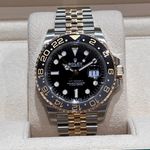 Rolex GMT-Master II 126713GRNR (2024) - Zwart wijzerplaat 40mm Goud/Staal (8/8)