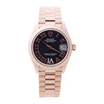 Rolex Datejust 31 278275 (2022) - Purple dial 31 mm Rose Gold case (1/4)