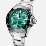 TAG Heuer Aquaracer Lady WBP231K.BA0618 (2024) - Groen wijzerplaat 39mm Staal (1/1)