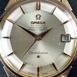 Omega Constellation 168.005 (1966) - Wit wijzerplaat 34mm Goud/Staal (8/8)