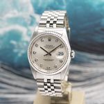 Rolex Datejust 36 16234 (2001) - Silver dial 36 mm Steel case (8/8)