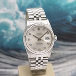 Rolex Datejust 36 16234 (2001) - Silver dial 36 mm Steel case (6/8)