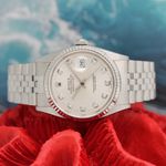 Rolex Datejust 36 16234 (2001) - Silver dial 36 mm Steel case (5/8)