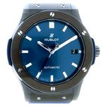 Hublot Classic Fusion Blue 511.CM.7170.RX (2024) - Blauw wijzerplaat 45mm Keramiek (1/8)