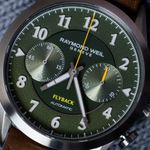 Raymond Weil Freelancer 7783-TIC-05520 (2025) - Green dial 42 mm Steel case (5/7)