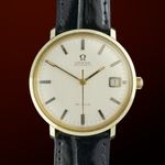 Omega De Ville 166.033 (1968) - White dial 34 mm Gold/Steel case (1/8)
