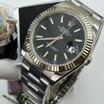 Rolex Datejust 41 126334 (2022) - Zwart wijzerplaat 41mm Staal (1/8)