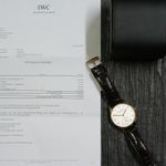 IWC Portuguese Hand-Wound IW5441 (1993) - White dial 42 mm Rose Gold case (2/8)