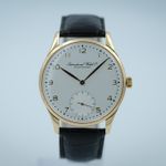 IWC Portuguese Hand-Wound IW5441 (1993) - White dial 42 mm Rose Gold case (5/8)