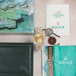 Rolex Datejust 36 16233 (1996) - Champagne dial 36 mm Gold/Steel case (8/8)