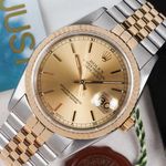Rolex Datejust 36 16233 (1996) - Champagne dial 36 mm Gold/Steel case (1/8)