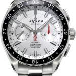 Alpina Alpiner AL-860S5AQ6B (2024) - Wit wijzerplaat 44mm Staal (1/3)