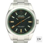Rolex Milgauss 116400 (2022) - Black dial 40 mm Steel case (2/8)