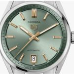 TAG Heuer Carrera WBN2312.BA0001 (2024) - Groen wijzerplaat 36mm Staal (1/1)