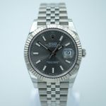 Rolex Datejust 41 126334 (2023) - Grijs wijzerplaat 41mm Staal (3/8)
