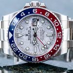 Rolex GMT-Master II 126719BLRO (2020) - Silver dial 40 mm White Gold case (1/8)