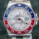 Rolex GMT-Master II 126719BLRO (2020) - Silver dial 40 mm White Gold case (4/8)