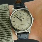 Omega Genève 166.0168 (1974) - White dial 36 mm Steel case (2/8)