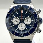 Breitling Chronomat AB0136161C1S1 (2022) - Blue dial 44 mm Steel case (1/8)