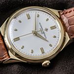 Vacheron Constantin Vintage 6111 (1955) - Zilver wijzerplaat 35mm Geelgoud (3/8)