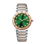 Bulgari Bulgari 103202 (2025) - Green dial 33 mm Gold/Steel case (1/1)