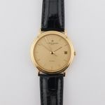 Vacheron Constantin Patrimony 47014 (1997) - Yellow dial 34 mm Yellow Gold case (2/4)