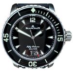 Blancpain Fifty Fathoms 5050-12B30-B52A (2024) - Black dial 45 mm Titanium case (1/8)