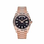 Rolex Day-Date 36 128235 (2023) - Brown dial 43 mm Rose Gold case (1/2)