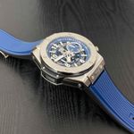 Hublot Big Bang Unico 421.NX.5170.RX (2023) - Blauw wijzerplaat 44mm Titanium (4/4)