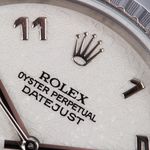 Rolex Datejust 36 16220 (1991) - Beige dial 36 mm Steel case (5/8)