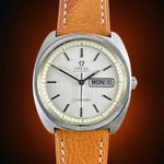 Omega Seamaster 166.064 (1970) - White dial 39 mm Steel case (1/8)