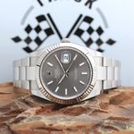 Rolex Datejust 41 126334 (2021) - Grey dial 41 mm Steel case (1/8)