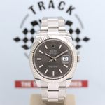 Rolex Datejust 41 126334 (2021) - Grey dial 41 mm Steel case (3/8)