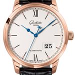 Glashütte Original Senator Excellence 1-36-03-02-05-30 (2023) - Zilver wijzerplaat 40mm Roodgoud (1/1)