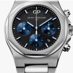 Girard-Perregaux Laureato 81020-11-631-11A (2024) - Zwart wijzerplaat 42mm Staal (1/1)