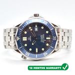 Omega Seamaster 2541.80 (2000) - Blauw wijzerplaat 41mm Staal (1/8)
