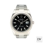 Rolex Datejust 41 126334 (2023) - Black dial 41 mm Steel case (3/8)