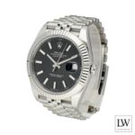 Rolex Datejust 41 126334 (2026) - Zwart wijzerplaat 41mm Staal (5/8)