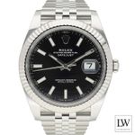 Rolex Datejust 41 126334 (2026) - Zwart wijzerplaat 41mm Staal (2/8)