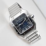 Cartier Santos WSSA0030 (2022) - Blue dial 40 mm Steel case (1/7)