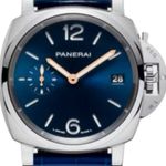 Panerai Luminor Due PAM01273 (2024) - Blauw wijzerplaat 38mm Staal (1/1)