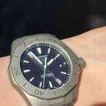 TAG Heuer Aquaracer WBP1113.BA0000 (2023) - Blauw wijzerplaat 40mm Staal (3/4)